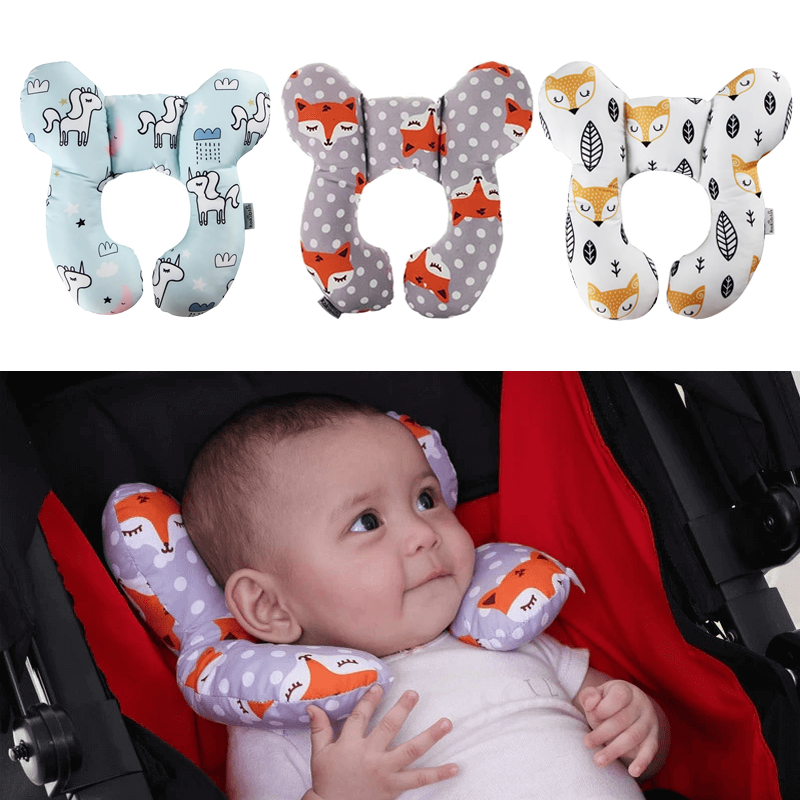 oblijo bebineck - Die schützende und bequeme Nackenrolle für Neugeborene und Babies