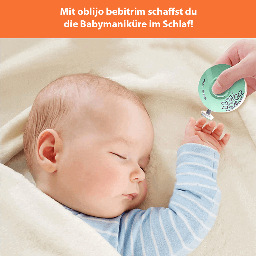 oblijo bebitrim - Nageltrimmer für Babies und Kleinkinder - einfach und sicher!