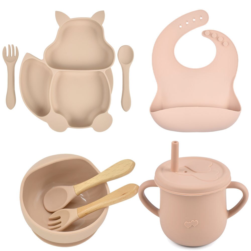 oblijo bebidish puschel - Das stylishe Essgeschir-Set für dein Baby
