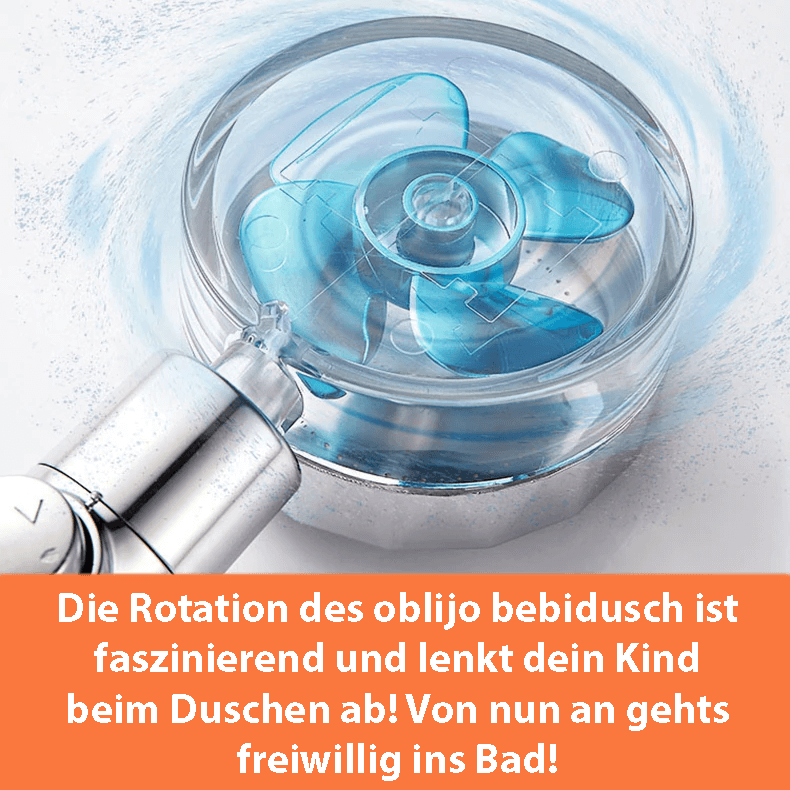 oblijo bebidusch - Der Duschkopf für stressfreies Duschen und Haarewaschen bei Babies und Kleinkindern