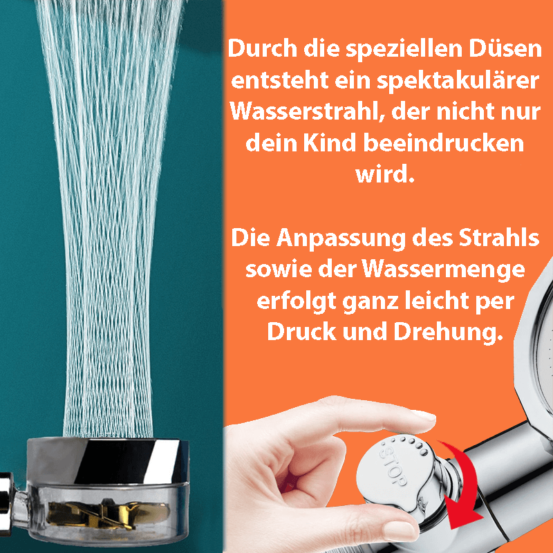 oblijo bebidusch - Der Duschkopf für stressfreies Duschen und Haarewaschen bei Babies und Kleinkindern