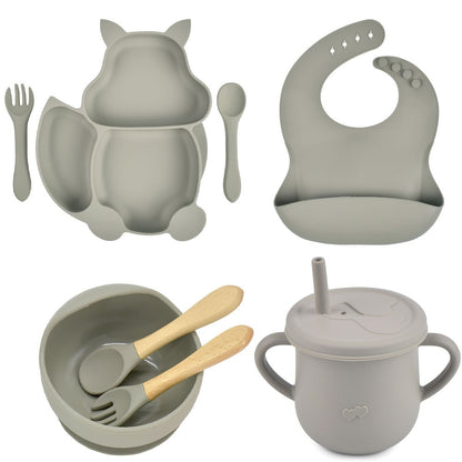 oblijo bebidish puschel - Das stylishe Essgeschir-Set für dein Baby