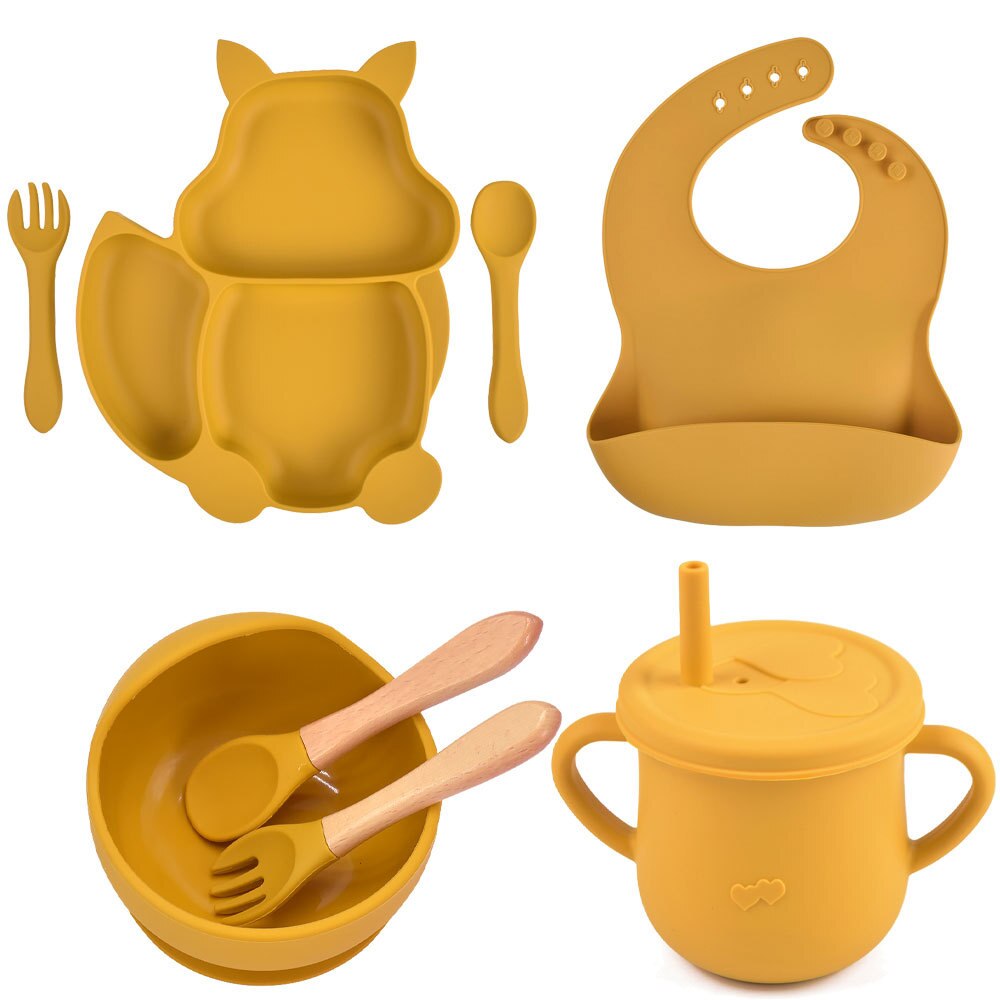 oblijo bebidish puschel - Das stylishe Essgeschir-Set für dein Baby